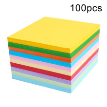 100 fogli di carta per origami a doppia faccia