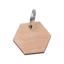 Sagome in legno non rifinite a forma di targhetta per cani, dimensioni 3x2,55x0,2 cm