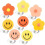 8 Flower & Smile Einziehbare Ausweishalter mit Clips 1