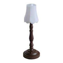 Bezdrôtová retro LED stolová lampa, ABS, 1 nočné svetlo