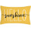 Κάλυμμα μαξιλαριού μέσης Hello Sunshine Yellow 12x20in 1