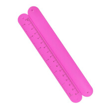 Schülerarmband-Lineal mit Zoll- und metrischen Skalen