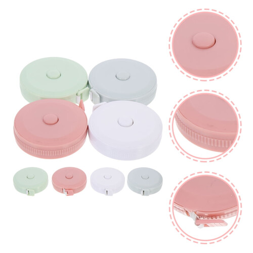 Retractable Measuring Tape ABS Home Use 8 pcs