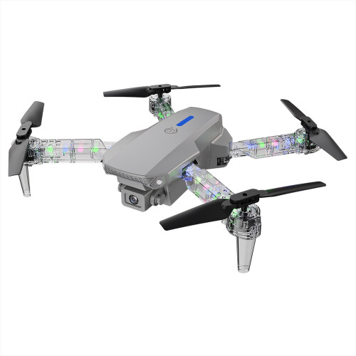Drone à bras transparent avec télécommande à écran, caméra 1080p