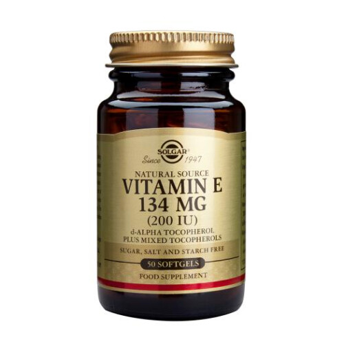 Solgar Solgar Vitamin E 134 mg (200 IU) Mixed Softgels, 50