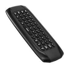Tastatură wireless Air Mouse cu iluminare de fundal și control vocal