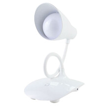 Biela dotyková LED stolová lampa, nabíjateľná, 3 ks