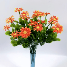 Bouquet de Margaridas Laranja Artificiais30cm