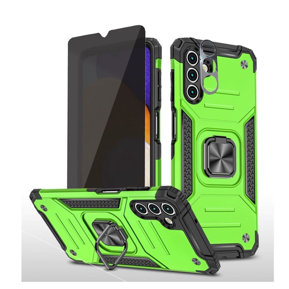 Samsung Galaxy A13 5G Case With Privacy Screen Lens Green 9170372479498