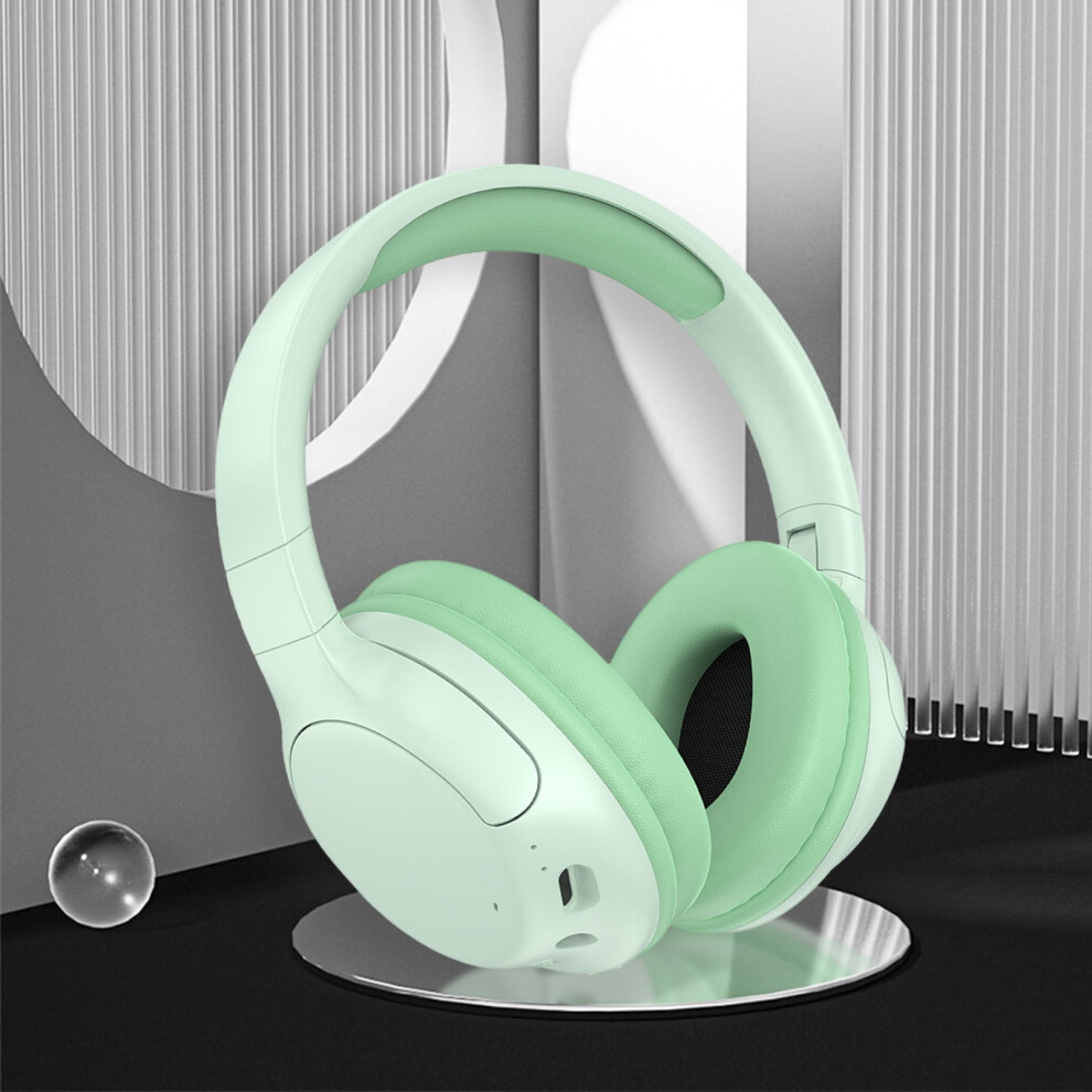 Wireless Bluetooth Headphones 5.3 With Subwoofer Green 9450273210902
