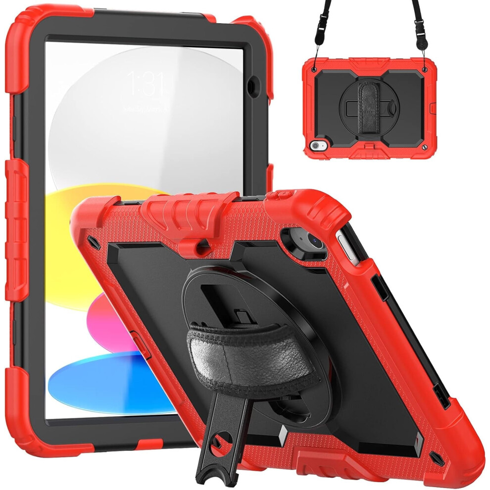 Shockproof Ipad 11Th Gen Case With 360 Stand & Strap 9450273208121
