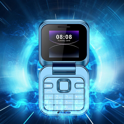 LangPing2025Mini Flip Phone Ontgrendeld 2G Dual SIM