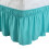 Bettrock aus Polyester, 38 cm Fallhöhe, Doppelbettgröße 1