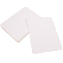 Cartes de vœux vierges OUNONA – 50 pièces, blanches, 14,5 x 9,8 cm