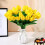 10 db sárga műtulipán, 33 cm 3