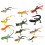 12 ρεαλιστικά μοντέλα ζώων Gecko για παιδιά 1