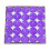 Valentine's Day Tea Light Candles Purple 50 pcs 2