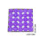 Valentine's Day Tea Light Candles Purple 50 pcs 3
