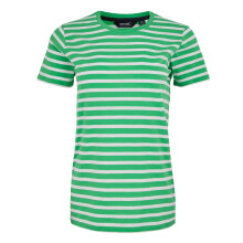 (24 UK, Island Green/White) Regatta Womens/Ladies Bayletta Striped T-Shirt