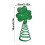 Green Shamrock Tree Topper for St Patrick's Day 4