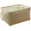 Cesta de almacenamiento rectangular de tela 9W 1