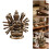 Antike Messing-Tausendhand-Guanyin-Statue, heiliges-2 Stück 3