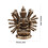 Antike Messing-Tausendhand-Guanyin-Statue, heiliges-2 Stück 4