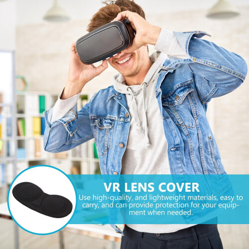 Protection d'objectif OUNONA VR pour Oculus Rift S – Éponge noire 1