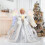 Christmas Tree Topper Angel with 2m Lights Silver 5