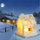 Weihnachtsdorfhäuser LED-Schneehäuschen Resin2025 4