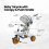 Toddler Tricycle with Parent Push Handle 4