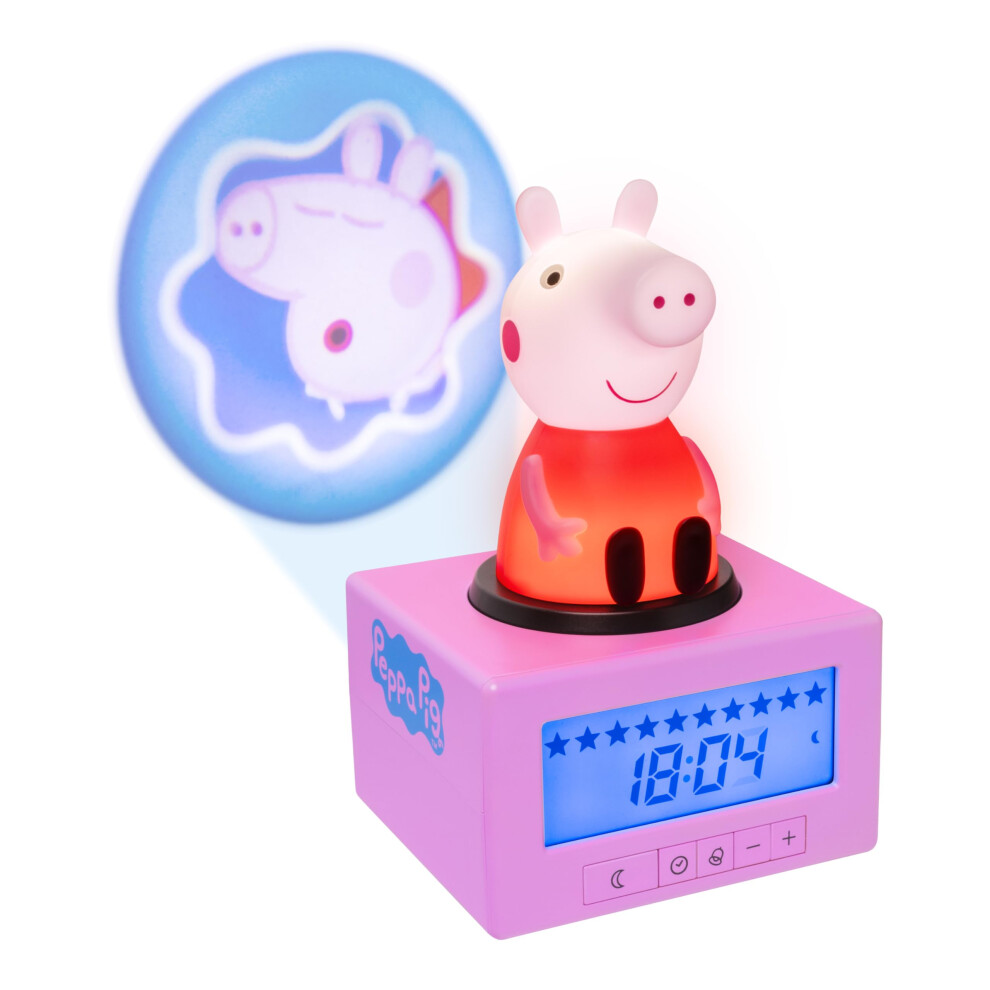 Peppa Pig Sleep Training Alarm Clock Paladone