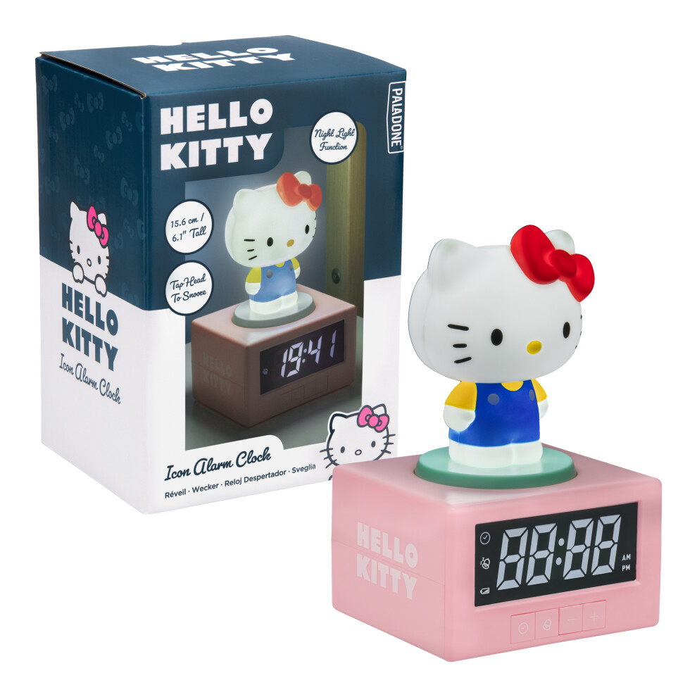 Hello Kitty Up Alarm Clock Light Paladone