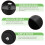 Black Tinplate Tea Canister with Lid – 2 Pack 2