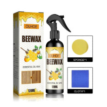Beeswax Furniture & Floor Polish Spray - Waterproof, Scratch Repair, Anti-Cracking, Easy to Use, Restores Natural Luster & Shine for Wood Surfaces