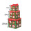Coffret cadeau de Noël empilable, décoration de Noël 2
