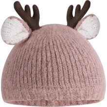 Crday Baby Winter Knitted Hat Cute Deer Beanie Hat Adorable Antler Baby Cap Newborn Gift