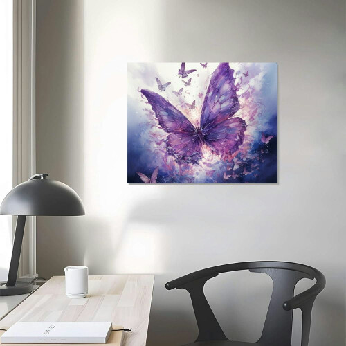 Butterfly Wall Art Canvas Print – Gallery Wrapped, Ready 2