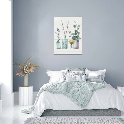 Botanical Wall Art Canvas Print 12x16 Inch 1