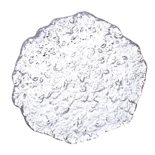 Assiette à salade en verre, design créatif, 1 pièce 2