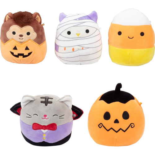 5" Halloween Squishmallow Plüschtier, 5er-Pack 1