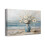 Vaso decorativo de parede com estampa floral azul oceano, 45,7 x 30,5 cm (18 x 12 polegadas) 1
