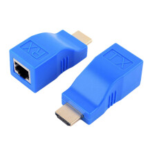 2x HDMI-signaalverlenger via Cat5e, 4K