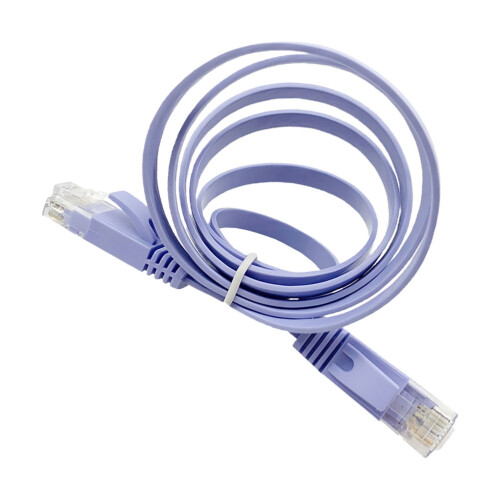 Płaski kabel Ethernet Cat8 do routerów