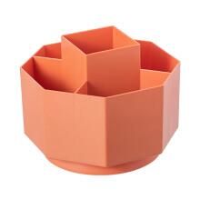 Organizador de mesa giratório com 5 compartimentos