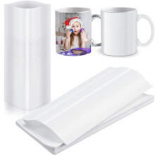Sublimation Shrink Wrap Film 5x10 Inch White 70 pcs