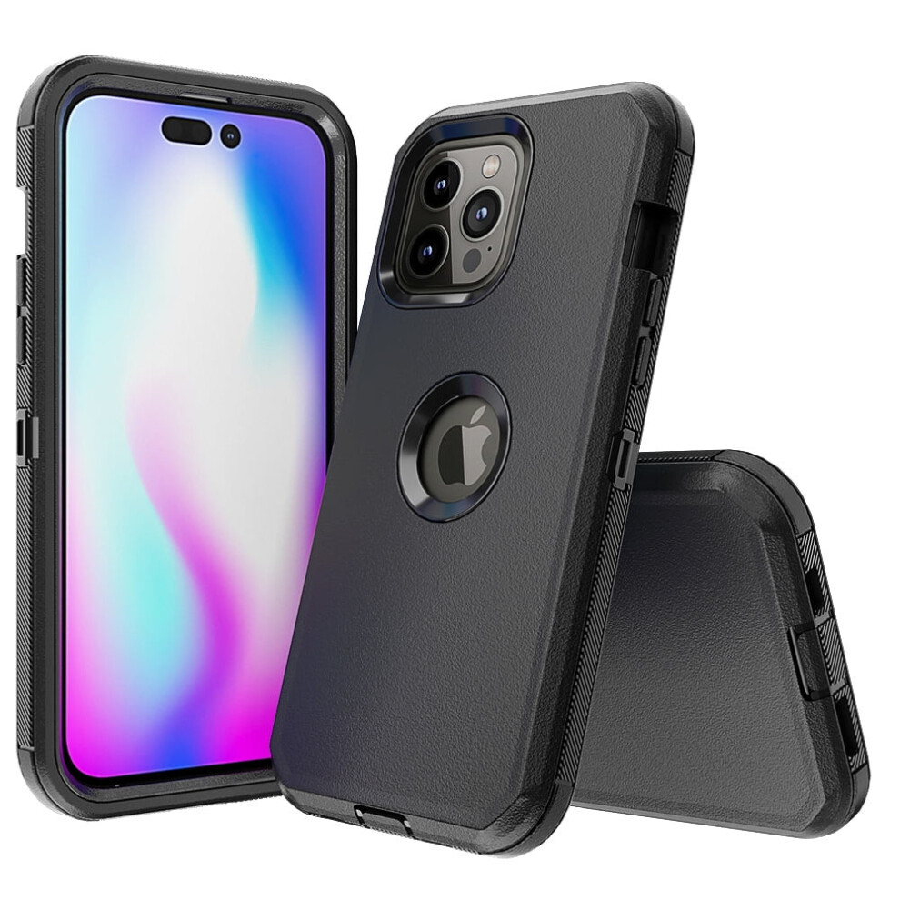 Iphone 14 Pro Case Military-Grade Shockproof Armor Black 9329345537936