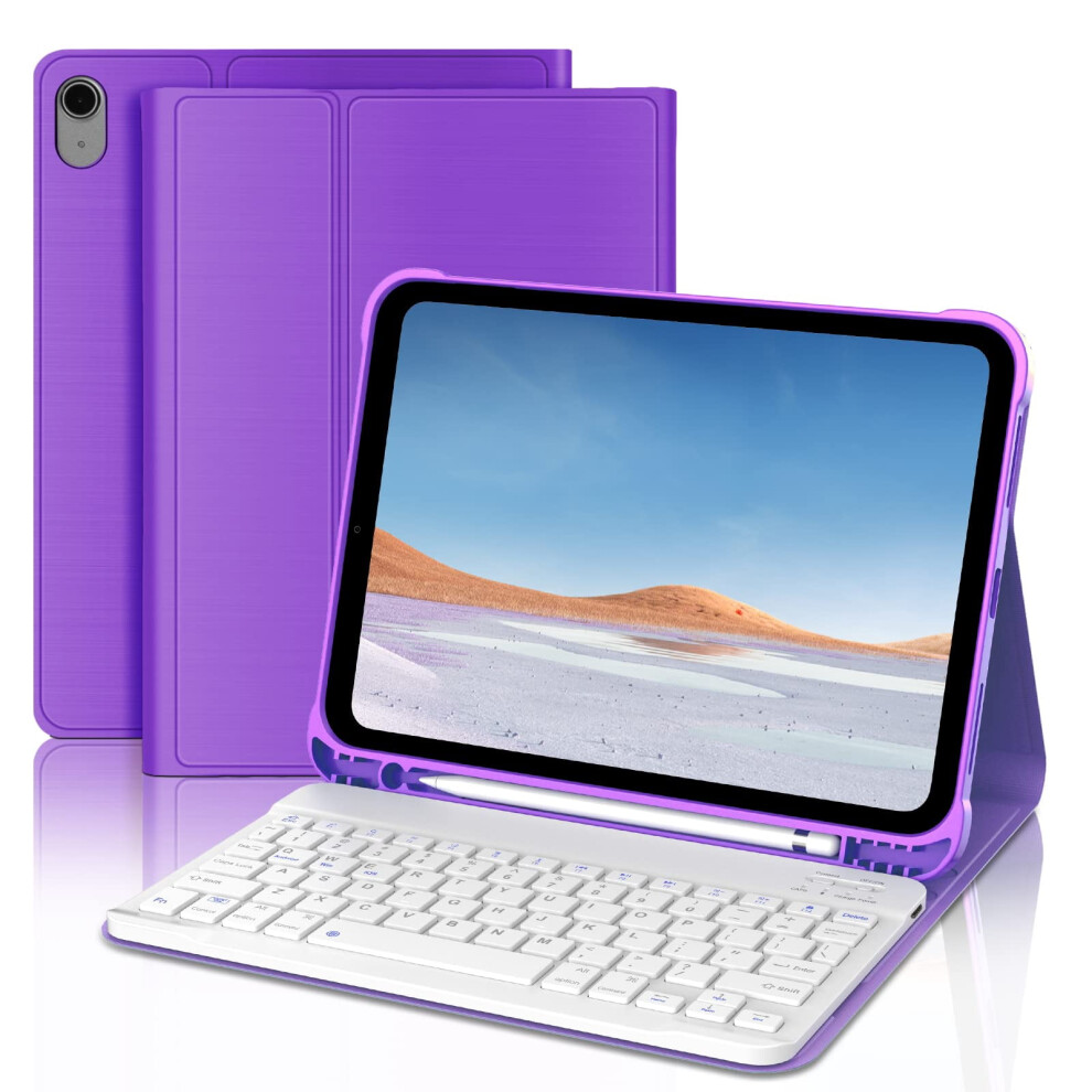 Ipad 10Th Gen Case With Detachable Keyboard 9450273207216