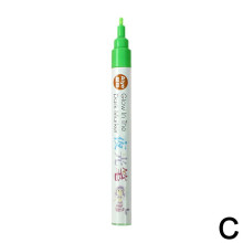 Im Dunkeln leuchtender Textmarker – handbemalt, 145 mm