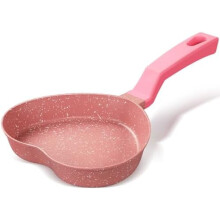 Mini padella antiaderente a forma di cuore per pancake